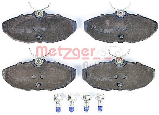 METZGER 1170341 Bremsbelagsatz, Scheibenbremse